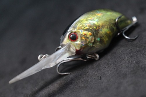 Señuelos de pesca crankbait 3 1/2 pulgadas 3/8 oz buzo profundo bamboleo ajustado realista HC733 - Imagen 51 de 75