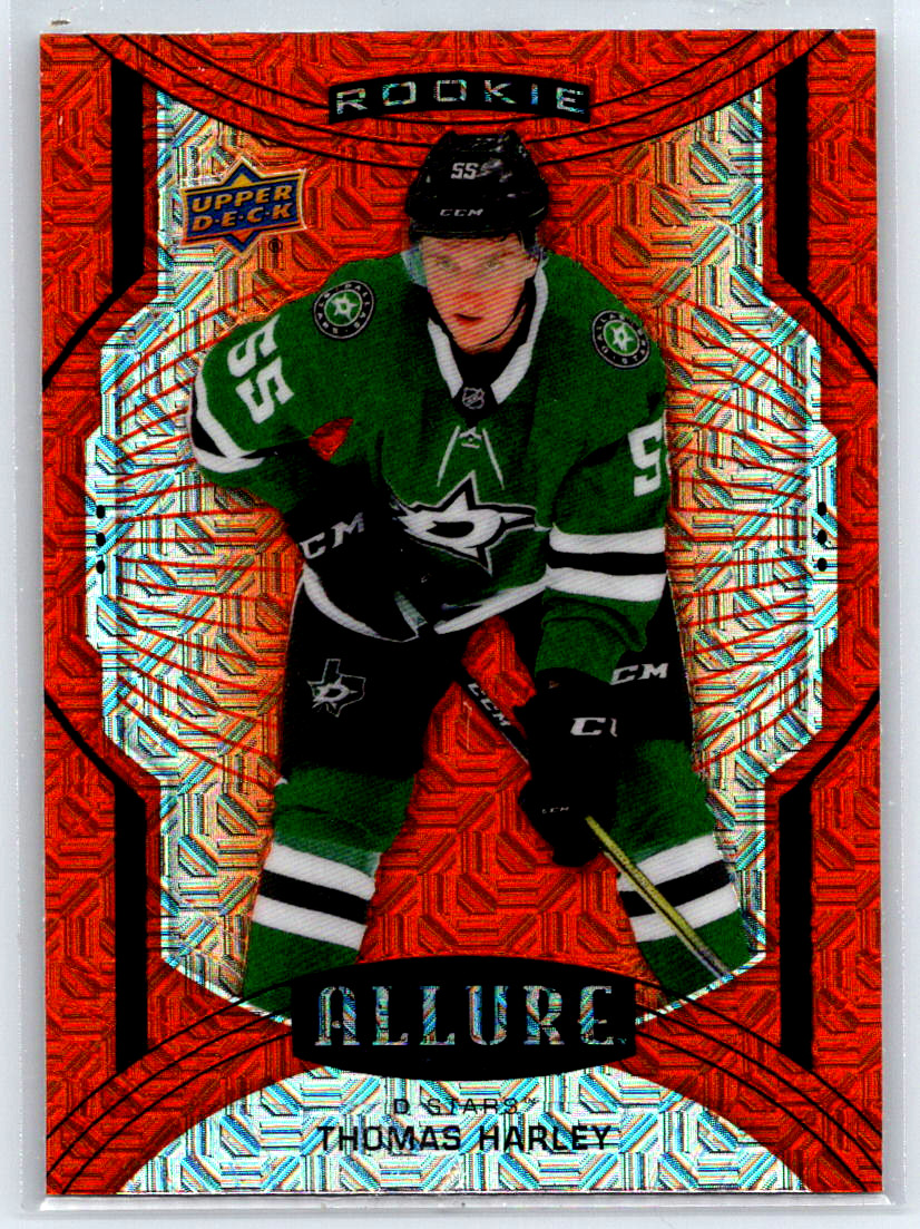 2020-21 Upper Deck Allure - Rookie Thomas Harley #95 (RC) Orange Slice