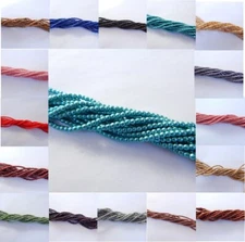 100 Beads - 2mm Druk - Choose Color - Czech Glass Rounds