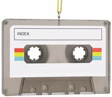 Tree Buddees Retro Cassette Tape Unique Fun Christmas Ornaments Personalizable