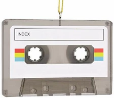 Tree Buddees Retro Cassette Tape Unique Fun Christmas Ornaments Personalizable