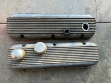 Original Cal Custom BBC Valve Covers Pair 40-2100 Vintage -NICE-
