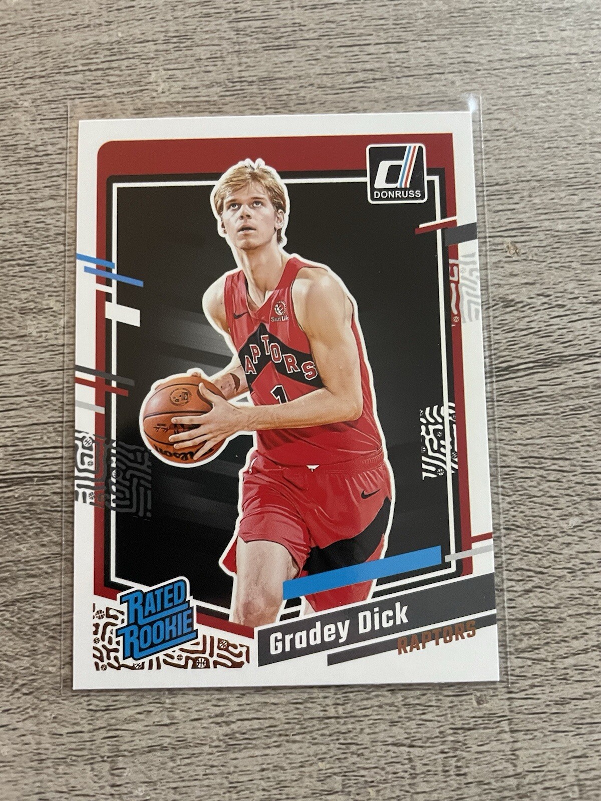 Gradey Dick 2023-24 Panini Donruss Basketball #247 - RATED ROOKIE (RC)