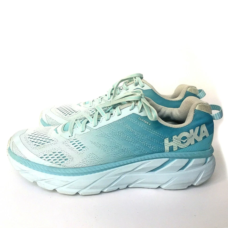 Para mujeres Hoka Clifton 6 Antigua Suela Rocker Correr TALLA 10 Mediana *1102873-ASWB Foto 2 de 4