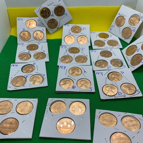 1974 Penny's Both "P, D & S Nice coins. B/U - Picture 2 of 12