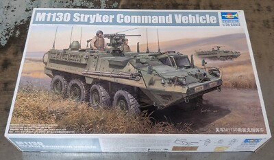 Trumpeter 00397 1/35 M1130 Stryker Command Vehicle, Factory Sealed Parts