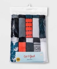 Cat Jack Boxer Briefs Jungle Print Boys XS 4/5 Multi Designs 10 Pack