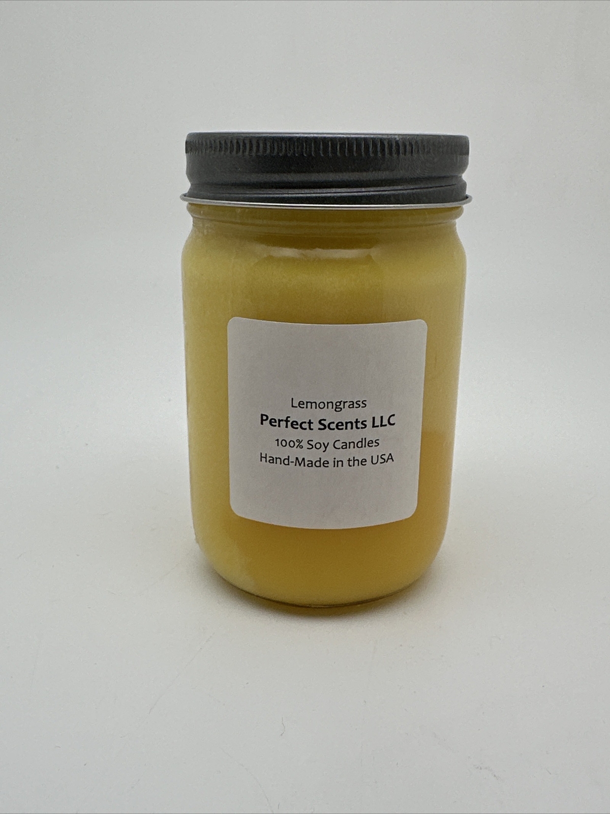 Candles Lemongrass Perfect Scents Hand Made 100% Soy …017