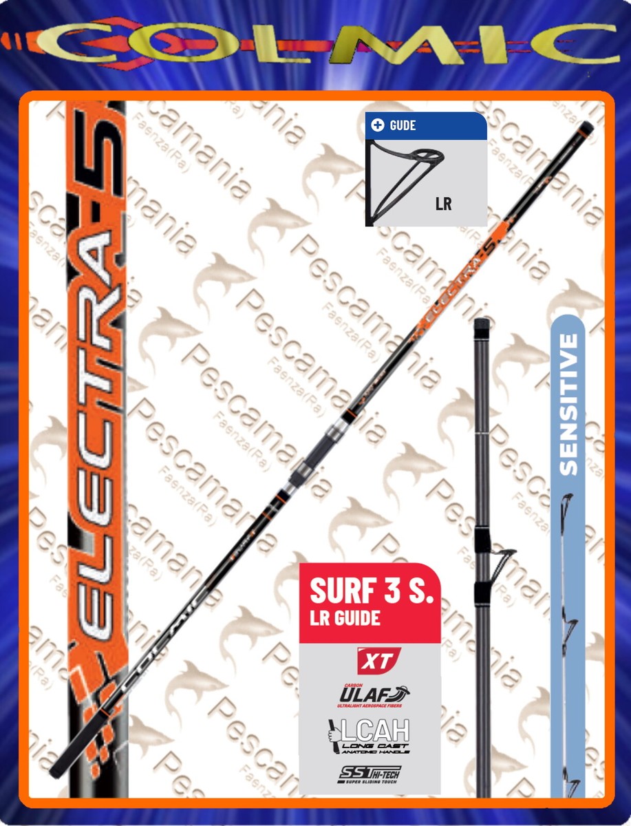 canne da pesca surfcasting 5 metri