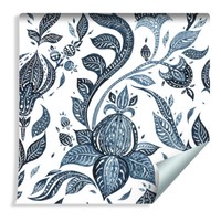 10M Vlies Tapete Rolle Natur Abstrakt Aquarell Blumen Xxl 860
