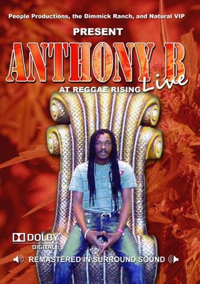 Anthony B - Live At Reggae Rising - New DVD