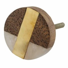 Set Aus 8 Vintage Holz Schubladengriffen Schrankgriffe Kleiderschrank Ziehgriffe
