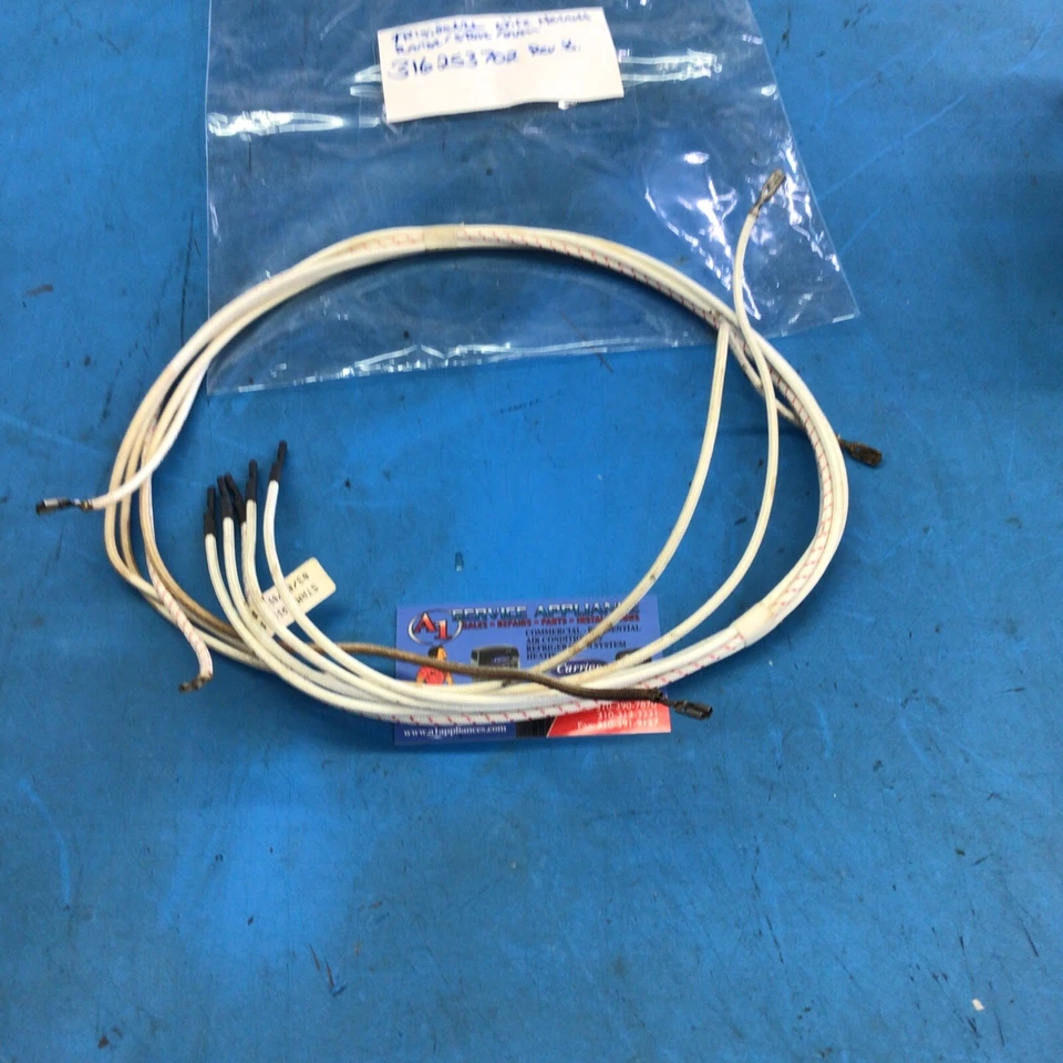 Chicote de fios de ignição Frigidaire Range 316253702 OEM genuíno Electrolux *A1* - Imagem 3 de 4