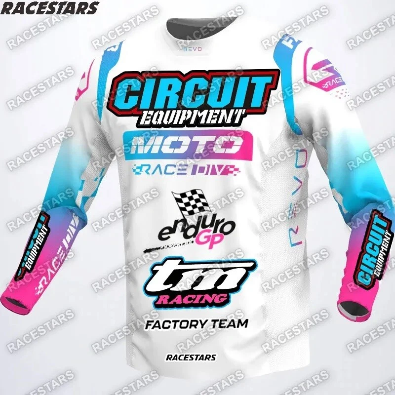 Camisetas TM Racing Motocross Moto Manga Larga Dirt Bike Enduro Racing Off-Road MTB Foto 3 de 4