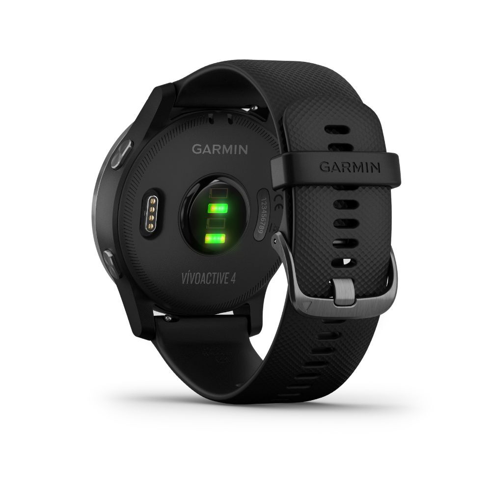 Garmin Vivoactive 4 Smartwatch (Black/Stainless) 010-02174-11