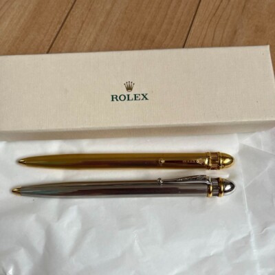 ROLEX ロレックス　ボールペン 本体 シルバー ゴールド　美品 s-l400.jpg