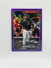 2024 Topps Chrome Logofractor Lourdes Gurriel Jr. #59 Purple Refractor /250