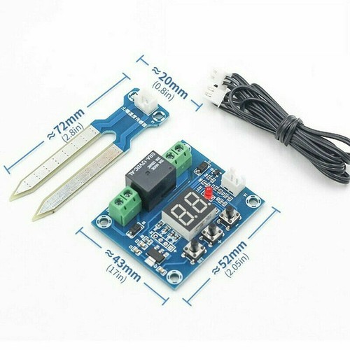 XH-M214 DC 12V Feuchtigkeitssensor Hygrometer Bodenfeuchtesensor Soil Moisture T - Bild 4 von 7