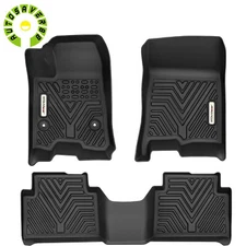 3D Floor Mats for 2023-2026 Chevy Colorado GMC Canyon Crew Cab All Weather Liner