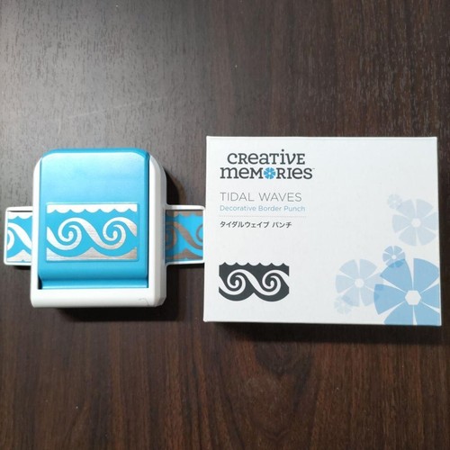 Creative Memories Tidal Waves Border Decorative Paper Punch New From