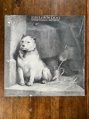 Pavlov's Dog Pampered Menial Vinyl LP 1975 UK Import CBS 80872
