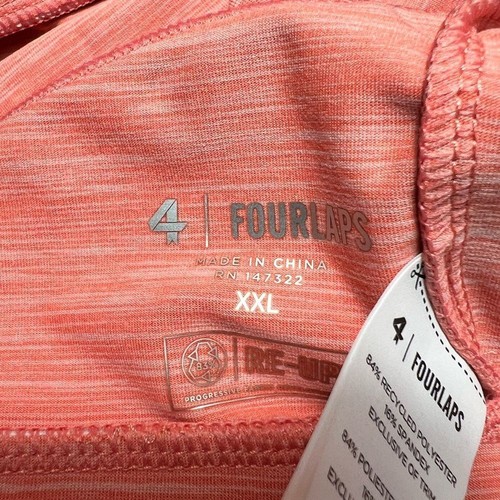 FourLaps Vitality Sports Bra activewear workout bra Blush Space Dye size XXL - 第 9/10 張圖片