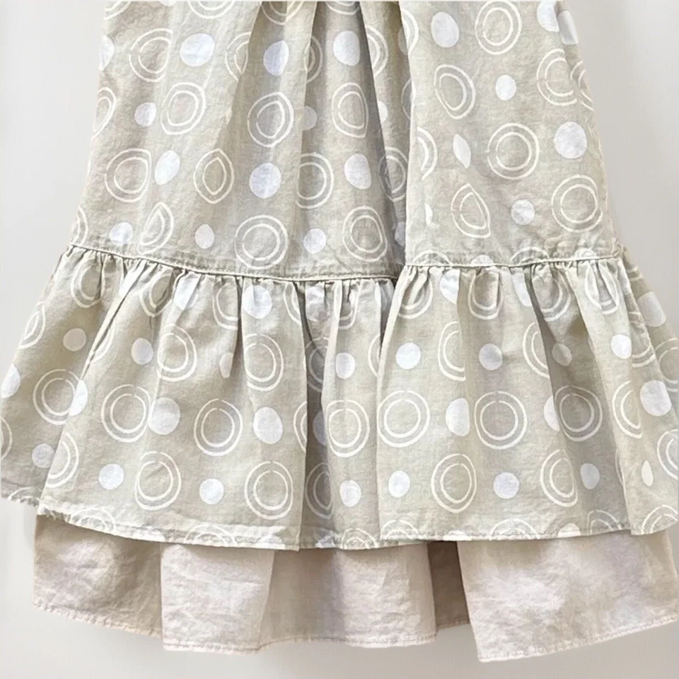 👗 NEIGE Beige Print Sundress ~Sz 2T 2 Foto 2 de 3