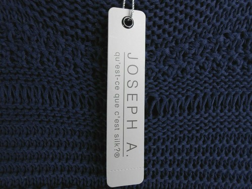 JOSEPH A. Women Top Blue Knit Crop Sweater Size XL MSRP $78 (N8) - Picture 4 of 9