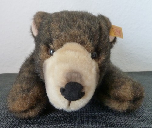 NEU Original Steiff Bär Knopf im Ohr braun 28 cm limitierte Auflage - Bild 5 von 12