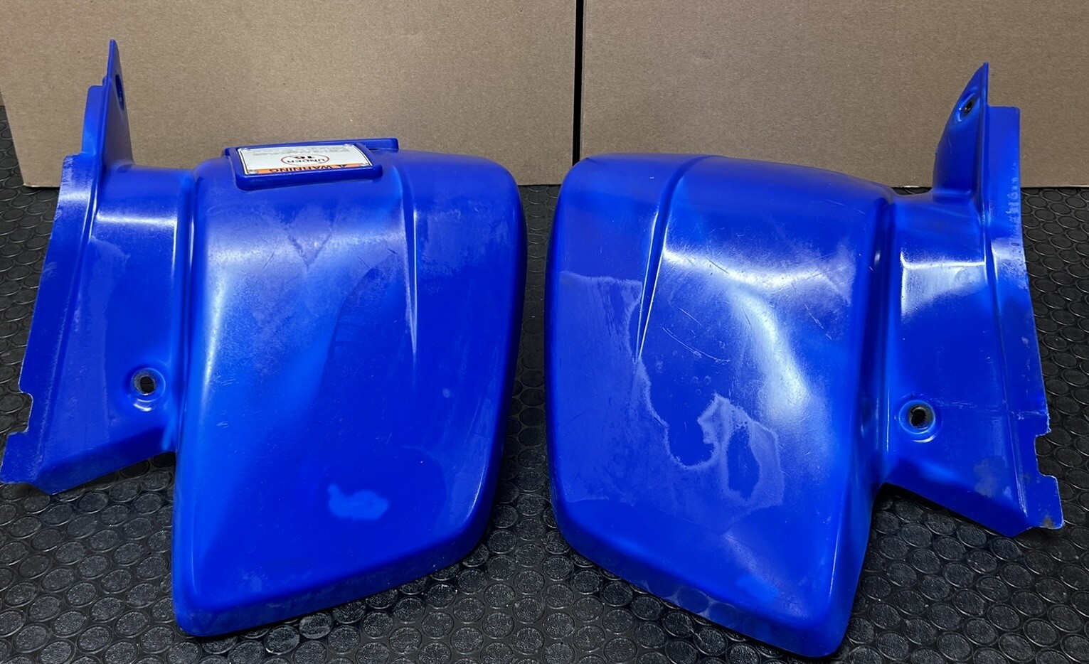 YAMAHA Blaster Plastics Fenders Front Back Fender Plastic BLUE 0306