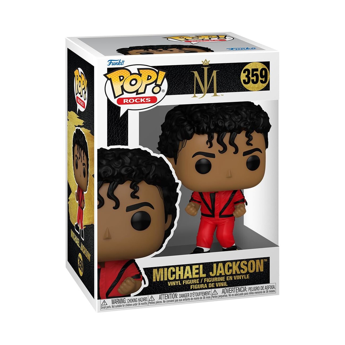 【超希少】Funko Pop! 初期 Michael Jackson 5体セット Funko Pop! Rocks: Michael Jackson (Thriller) Figure w/ Protector