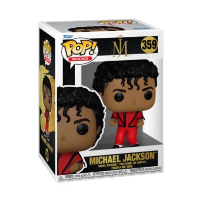 Funko Pop! Rocks: Michael Jackson (Thriller) Figure w/ Protector