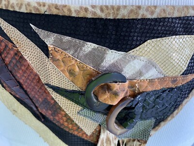 Celia Panella Vintage One of a Kind Leather Belt | eBay display picture 2