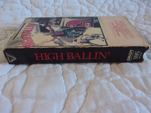 HIGH BALLIN VHS VESTRON VIDEO 70'S TRUCKER ACTION PETER FONDA JERRY REED ONTARIO - Picture 6 of 11