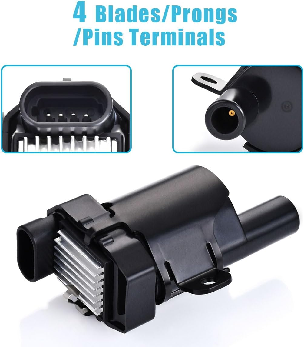 High-Performance Ignition Coil Pack for Chevy GMC V8 4.8L 5.3L Engines