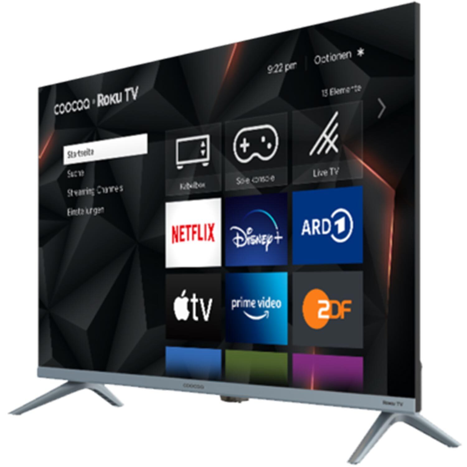 Thumbnail - Coocaa 32r3g 81cm (32 Zoll) Led-tv Hdr Fernseher Roku Tv Wlan Smart-tv