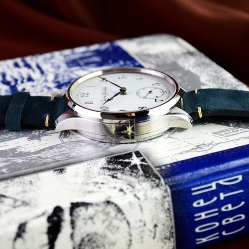 Vintage German Men's Watch SYSTEM GLASHUTTE Antique Marriage Wristwatch Serviced - Picture 10 of 12