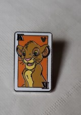 Tarjetas prendedores coleccionables Simba Rey León K Rey Oculto Mickey 2014 Disney