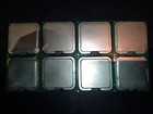 Lot de 8 processeurs Intel - 5 Pentium D et 3 Pentium 4