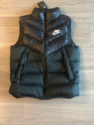 Nike Sportswear Windrunner Down Filled Gilet Vest Black 928859-010 Men's MEDIUM 888507260369 | eBay