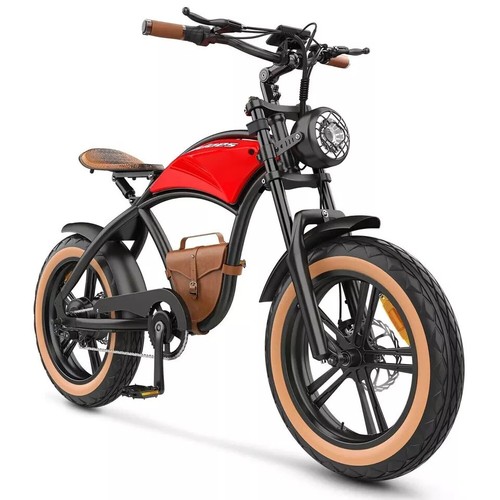 20 Zoll Elektrofahrrad 1000W 48V 13A Retro Cowboy Style E-Bike für Erwachsene - Bild 3 von 13