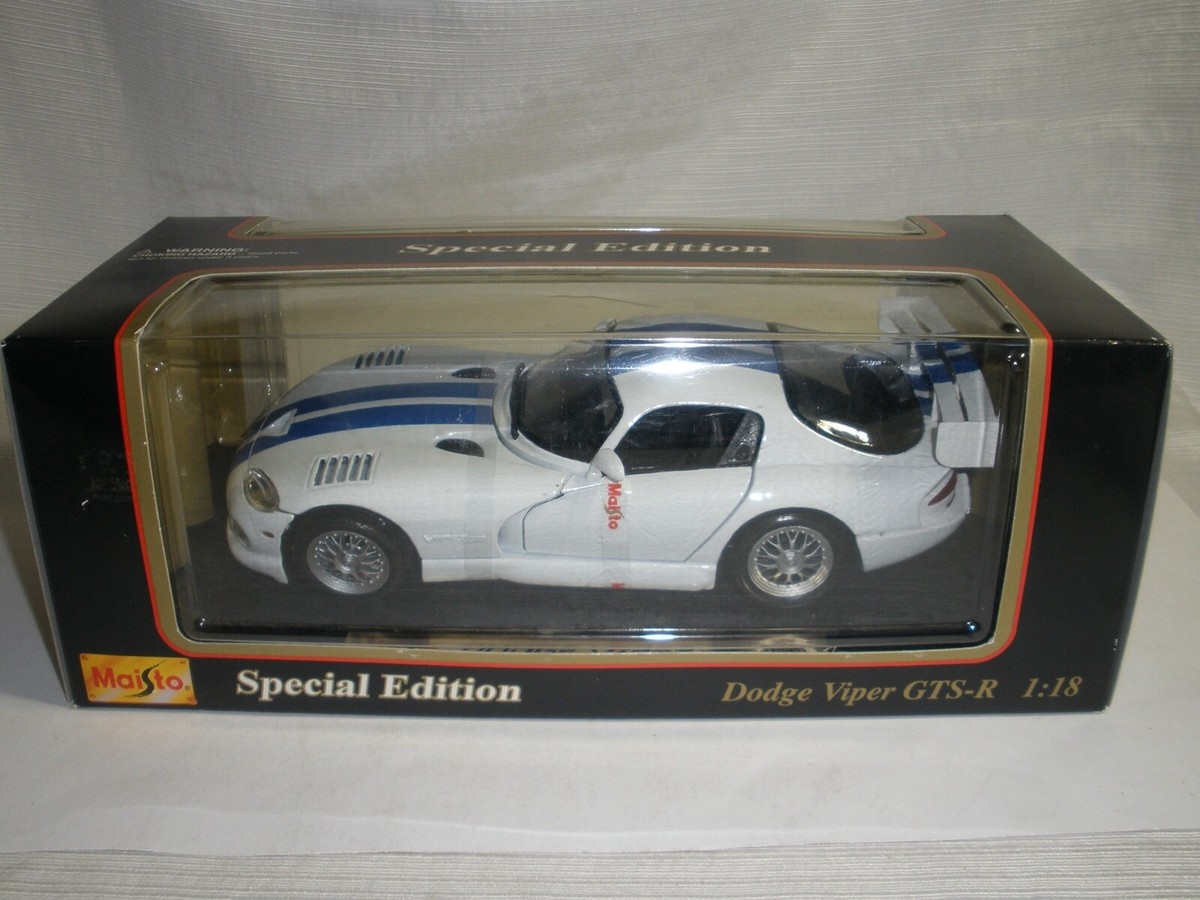 Dodge Viper GTS-R 1:18 scale new in box Maisto | eBay