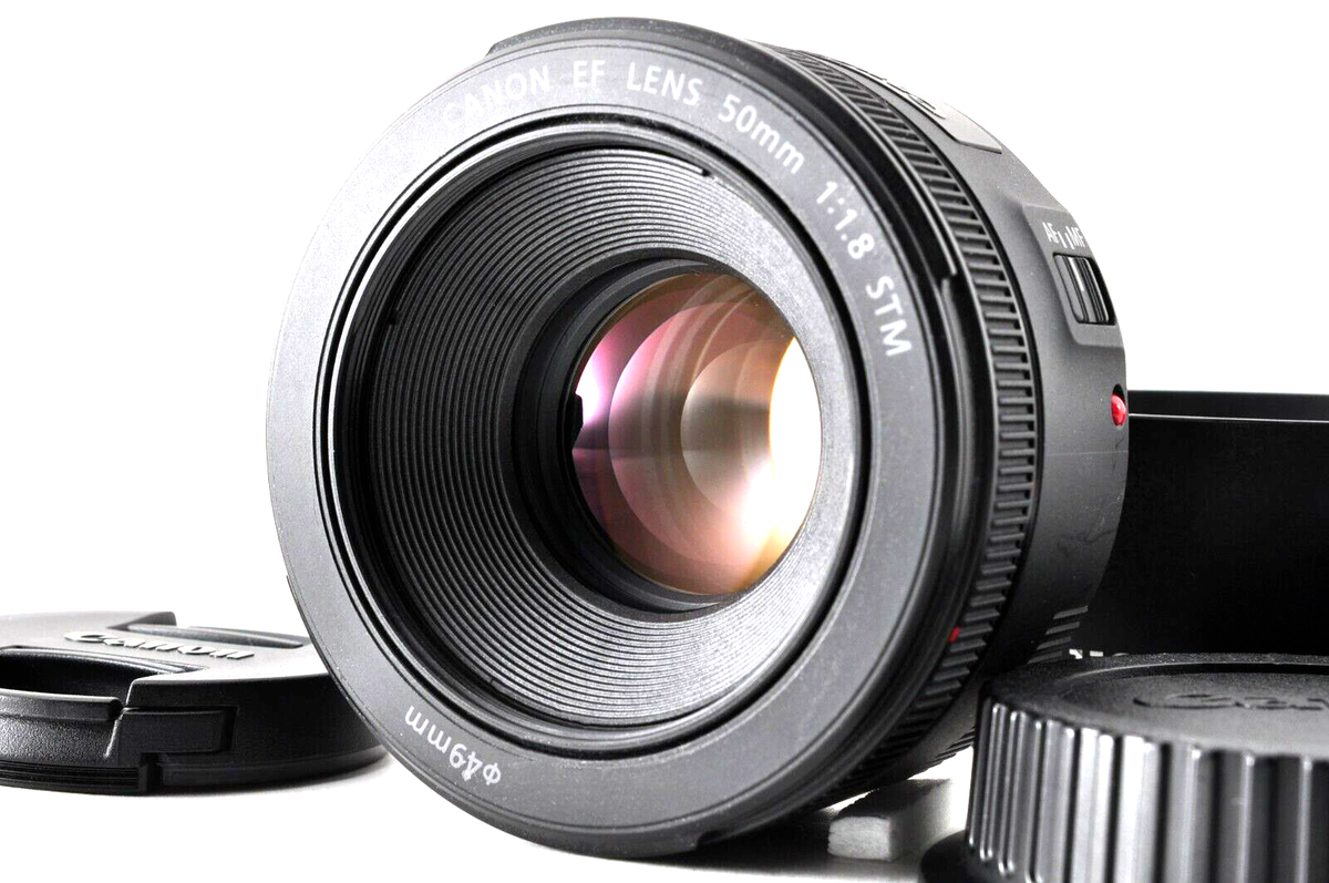Canon EF 50mm f/1.8 STM Single Focus Lens from JAPAN #96 | eBay