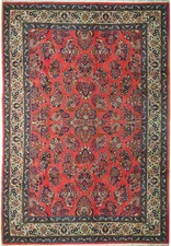 7x11' Salmon Fine Perssiaan Saroukk Rug 72759