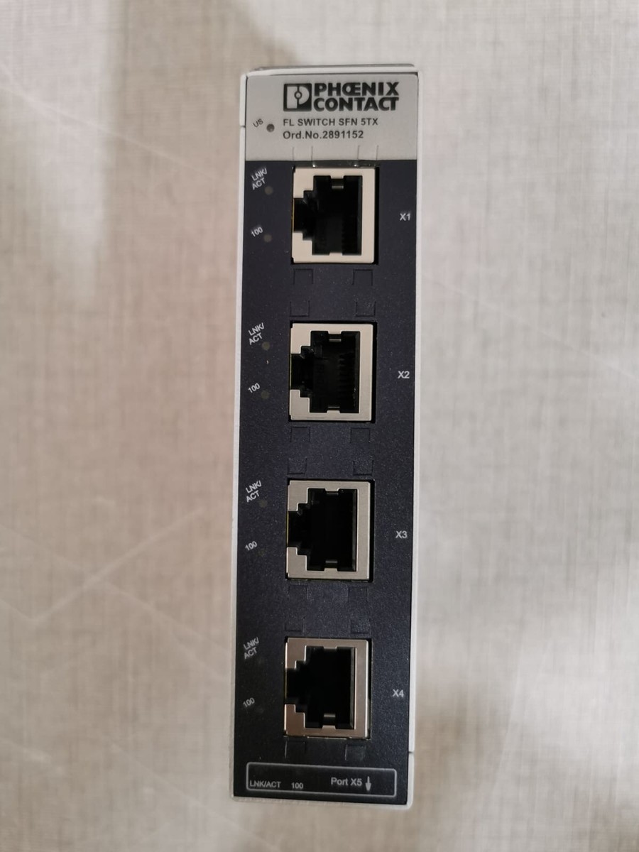 Phoenix Contact FL Switch SFN 5TX Industrial Ethernet Switch | eBay