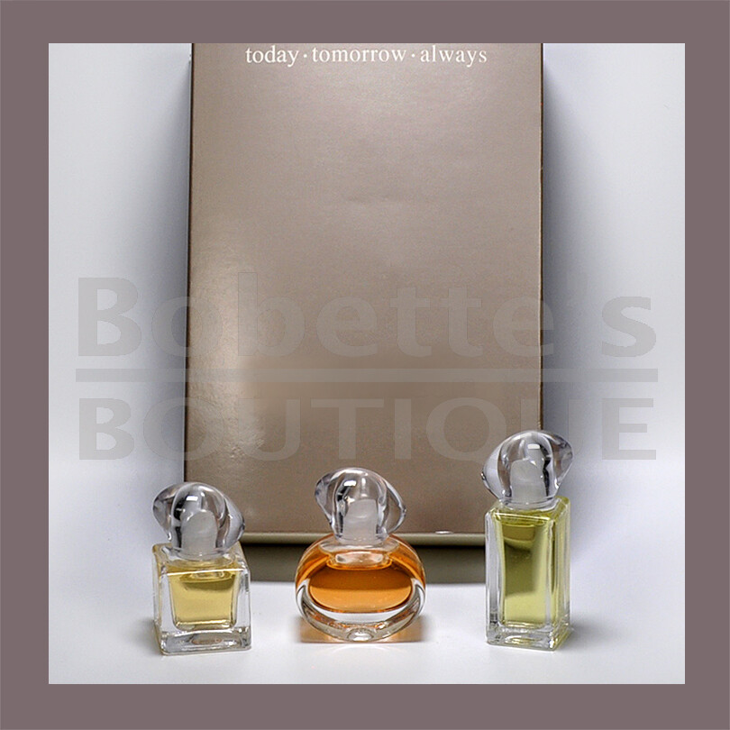Coffret de Collection Avon 3 Parfums Miniatures de Prestige Trilogies