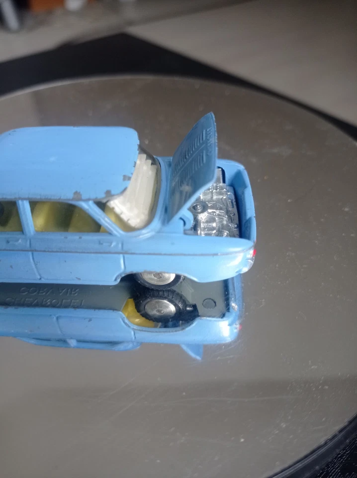 CORGI TOYS R 229 CHEVROLET CORVAIR ANNI 60 raro giocattolo Epoca GT BRITAIN - Immagine 2 di 4