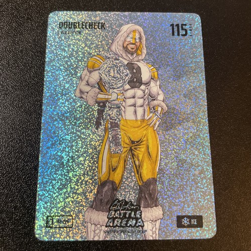 Doublecheck Ice Icon Battle Foil Bo Jackson Battle Arena IBF-26 Aaron Rodgers