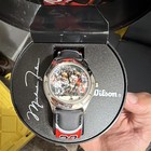 Avon Michael Jordan Watch Quartz Analog Leather Strap w/ Box & Display Case — photo 2