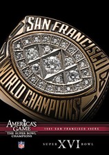 CINEDIGM NFL America's Game: 1981 49ERS (Super Bowl XVI),New DVD, Randy Cross,Ro